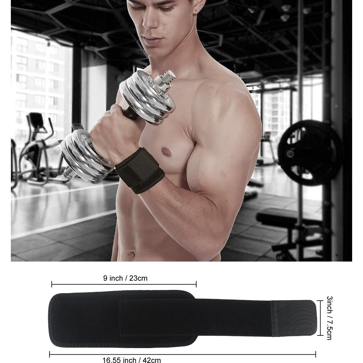 Muñequera Ajustable YUNYILAN para Fitness y Alivio del Dolor