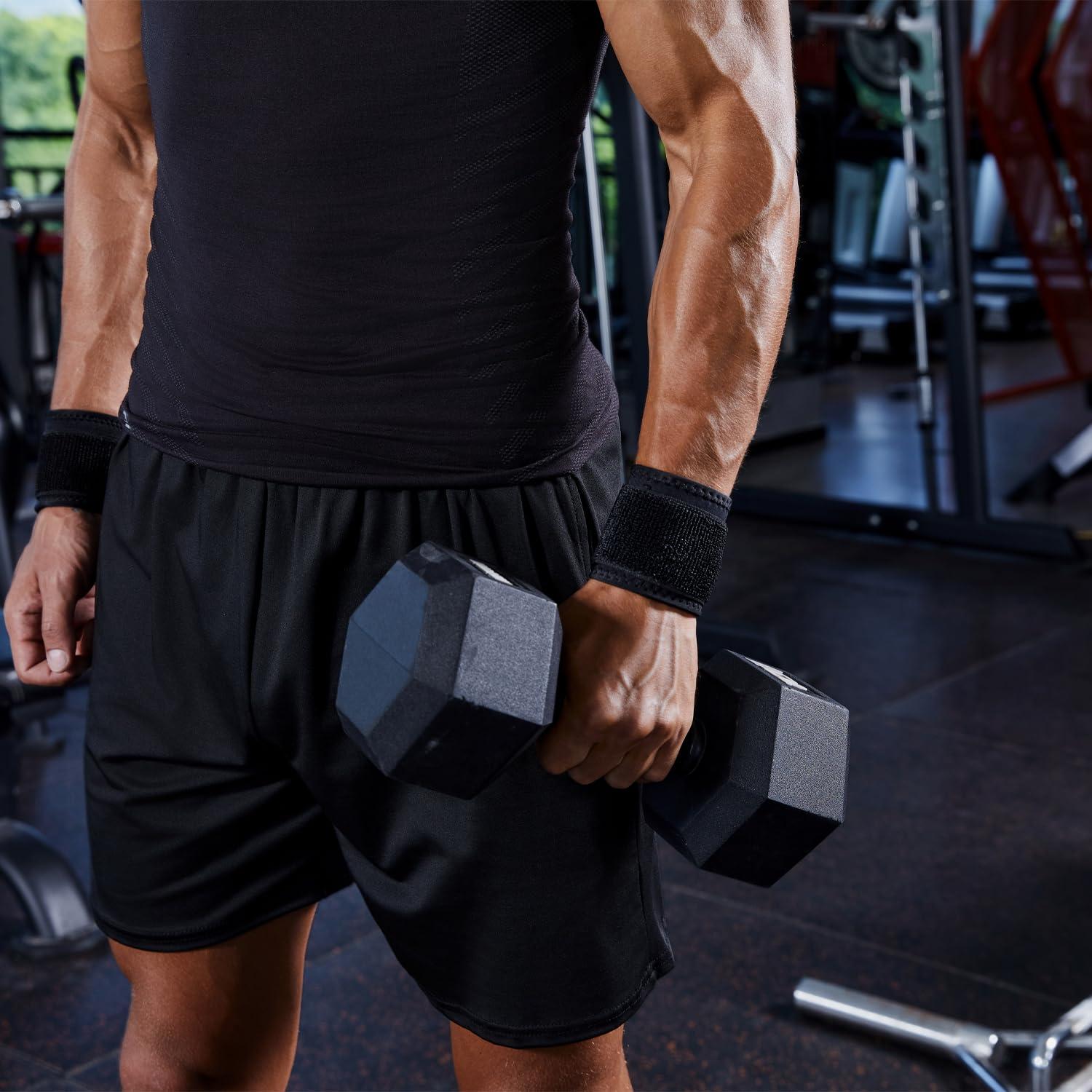 Muñequera Ajustable YUNYILAN para Fitness y Alivio del Dolor