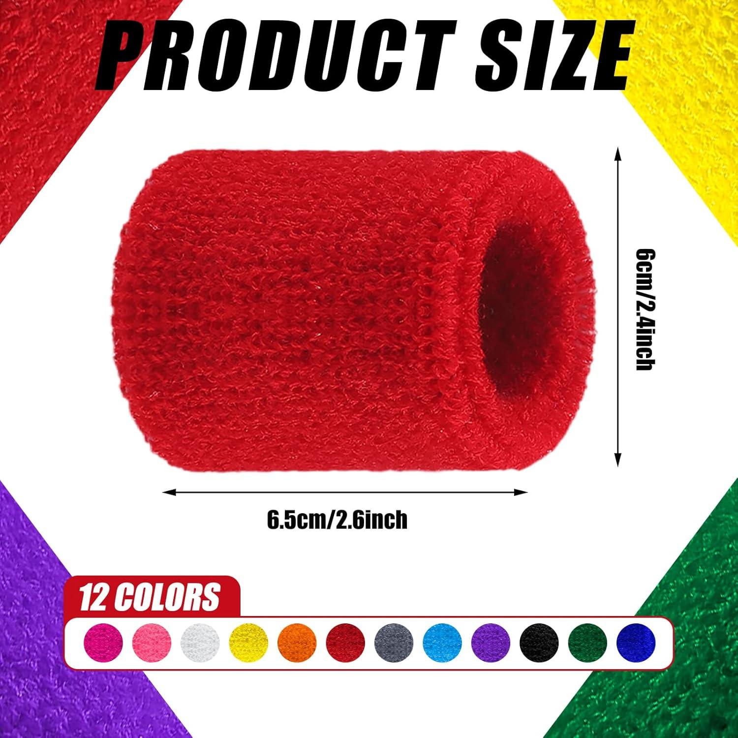 12 Pulseras de Sudor para Niños Hungdao - Colores Variados