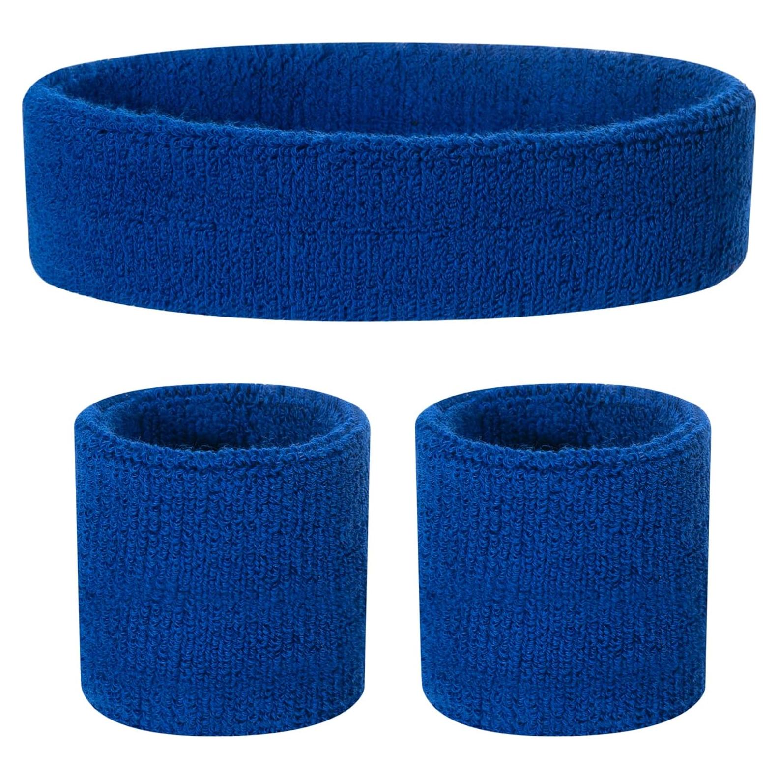 Conjunto de Muñequera y Diadema ONUPGO para Niños - Azul