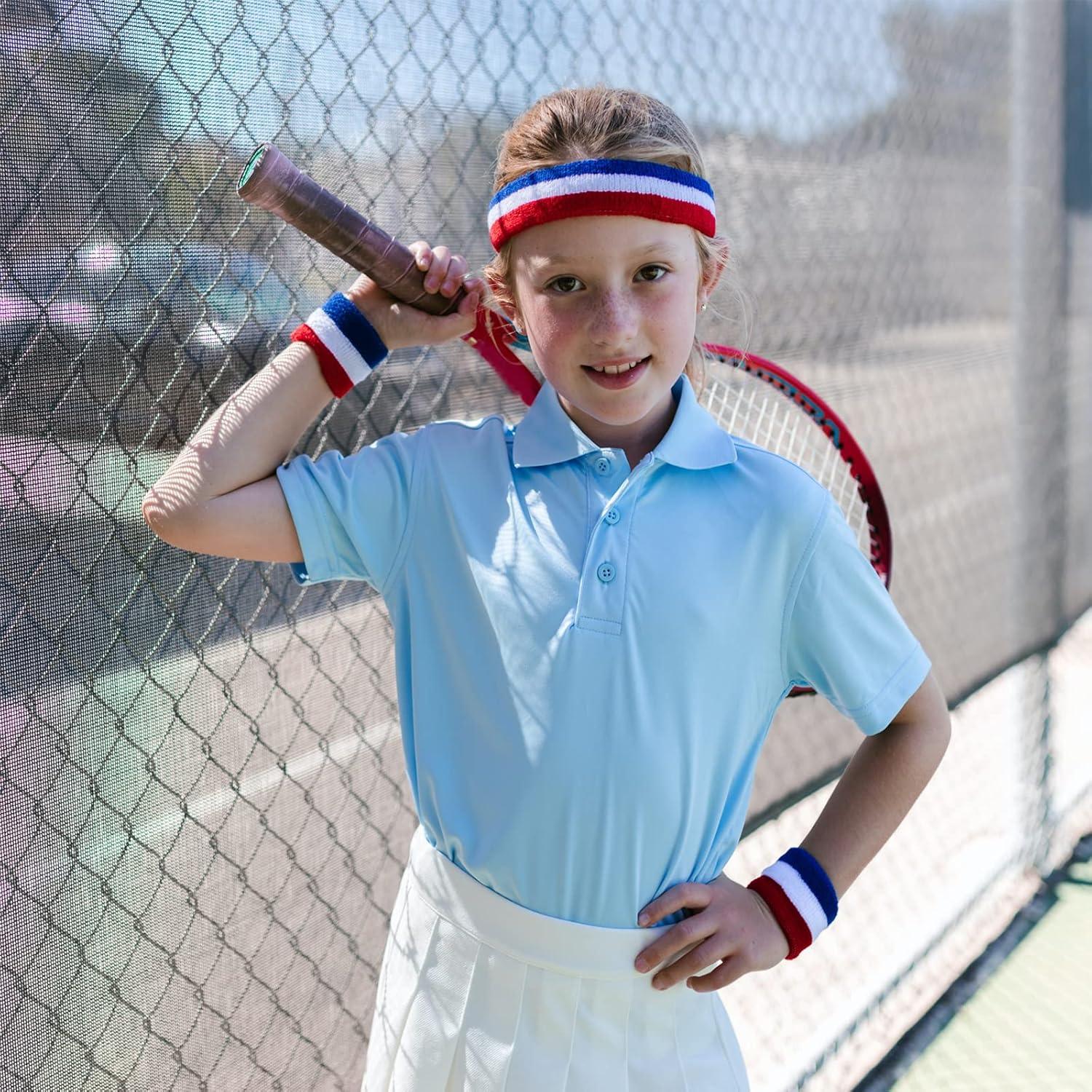 Conjunto de Muñequera y Diadema ONUPGO para Niños - Azul
