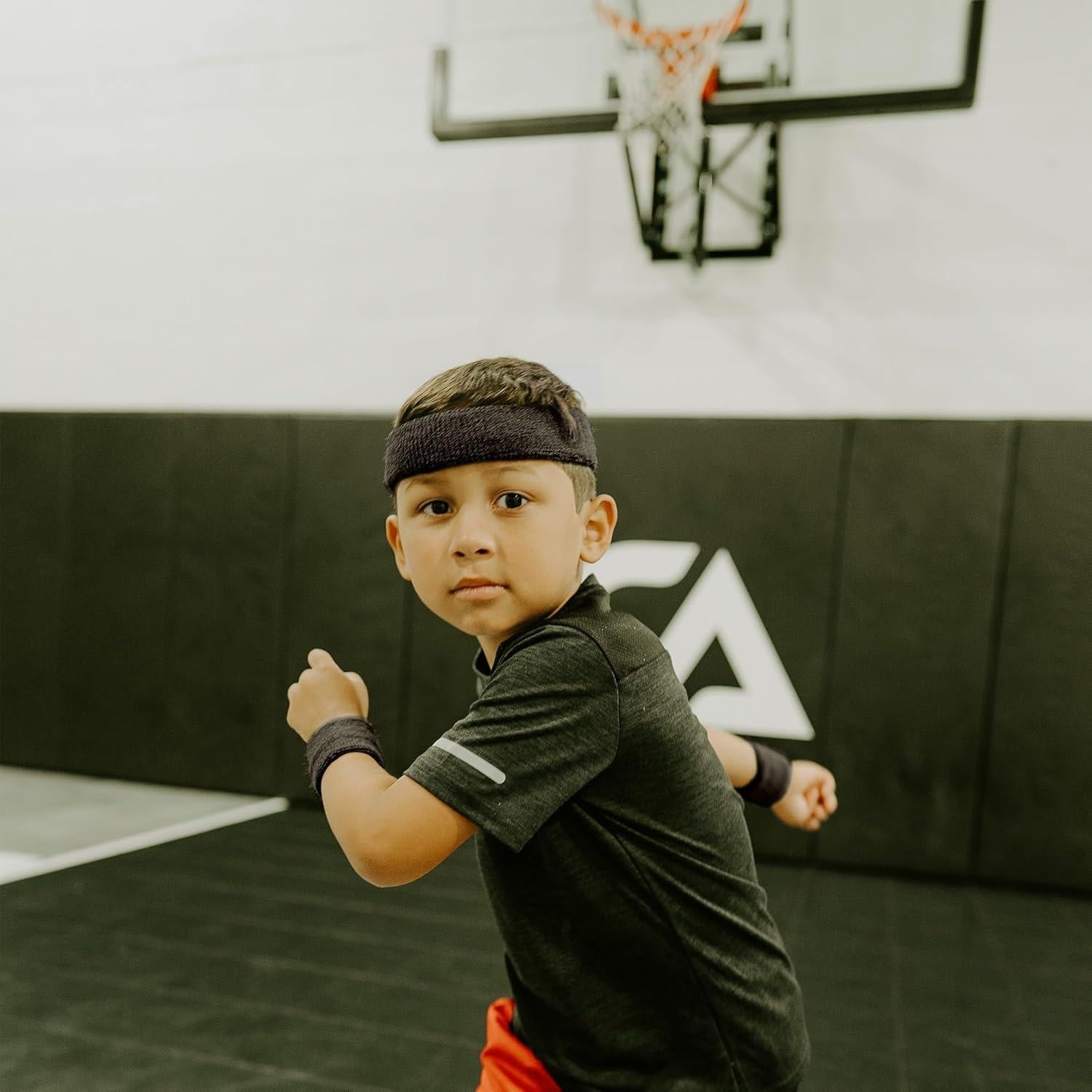 Muñequera Deportiva Suddora para Niños - Algodón Terry 5 cm