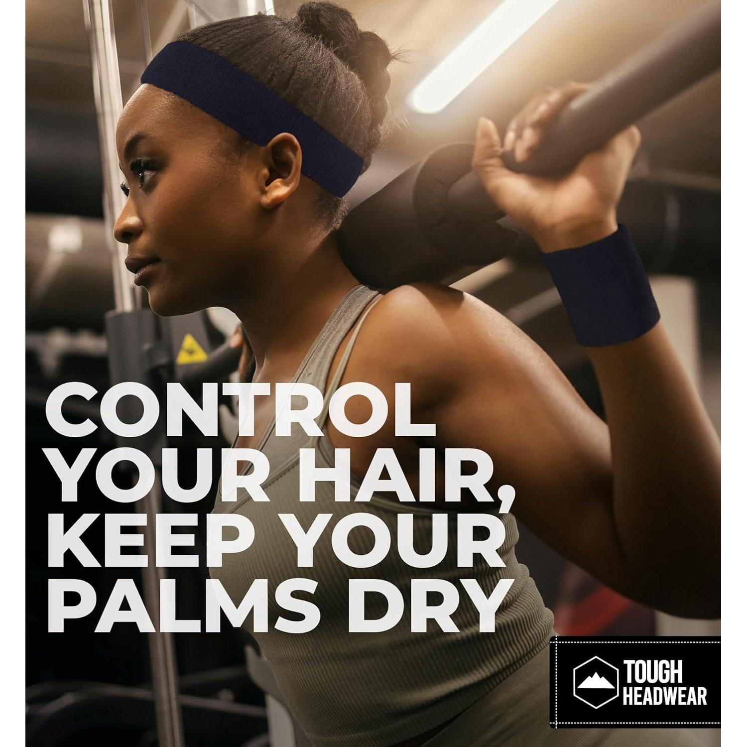 Conjunto de Bandas para Sudor Tough Headwear - Marino