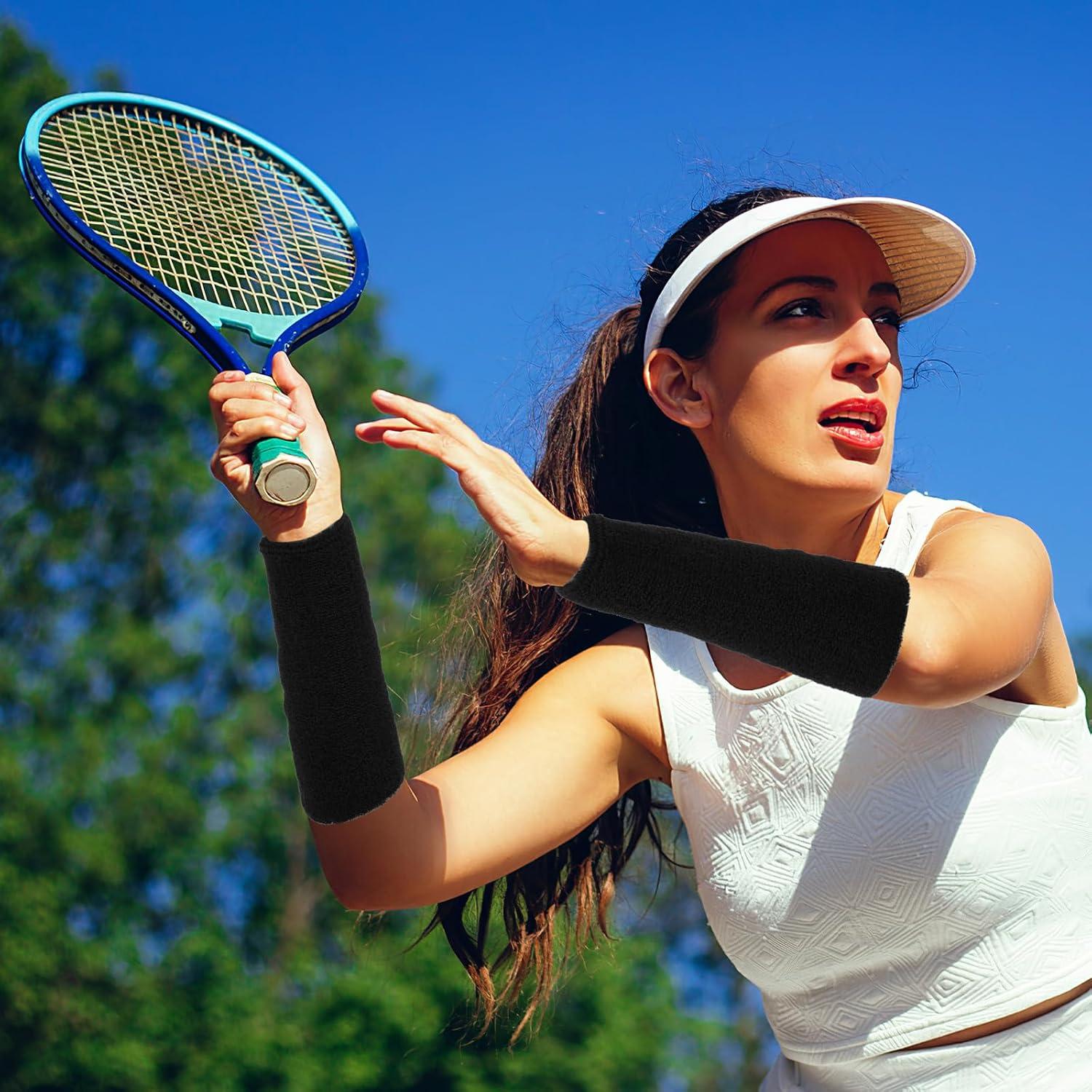 Muñequera Elástica COMNICO para Sudor - 15x7 cm - Negro