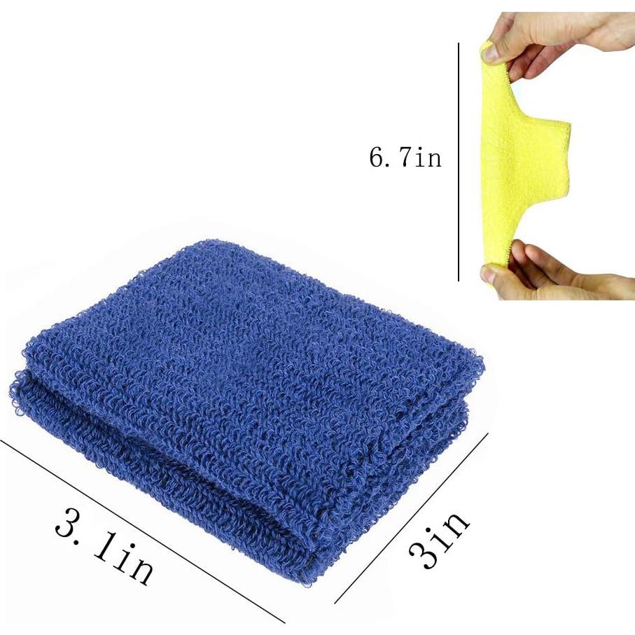 Conjunto 24 Muñequera Deportiva INHEMi Algodón Absorbente