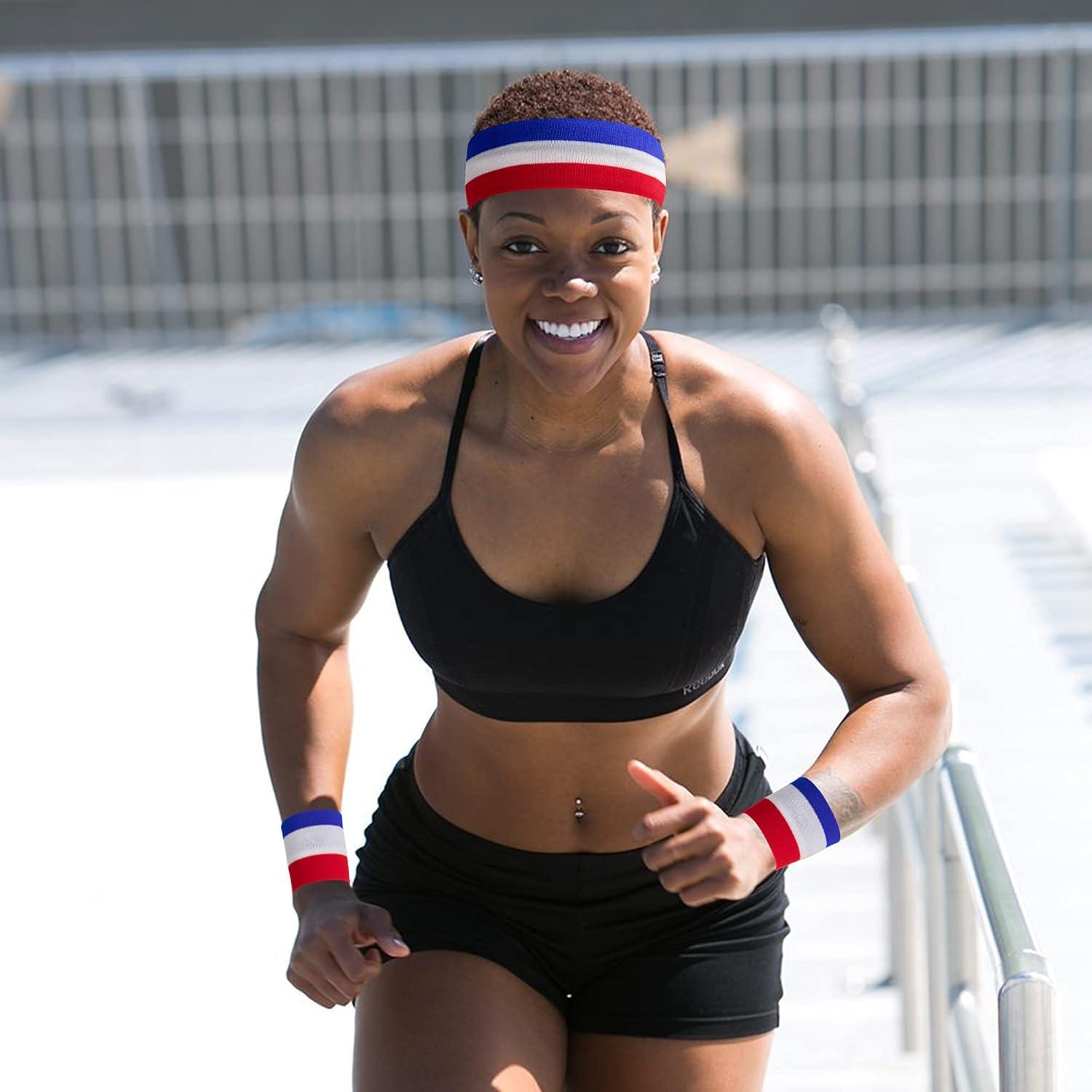 Conjunto de Banda de Sudor SHANGXING - 4 Piezas Algodón