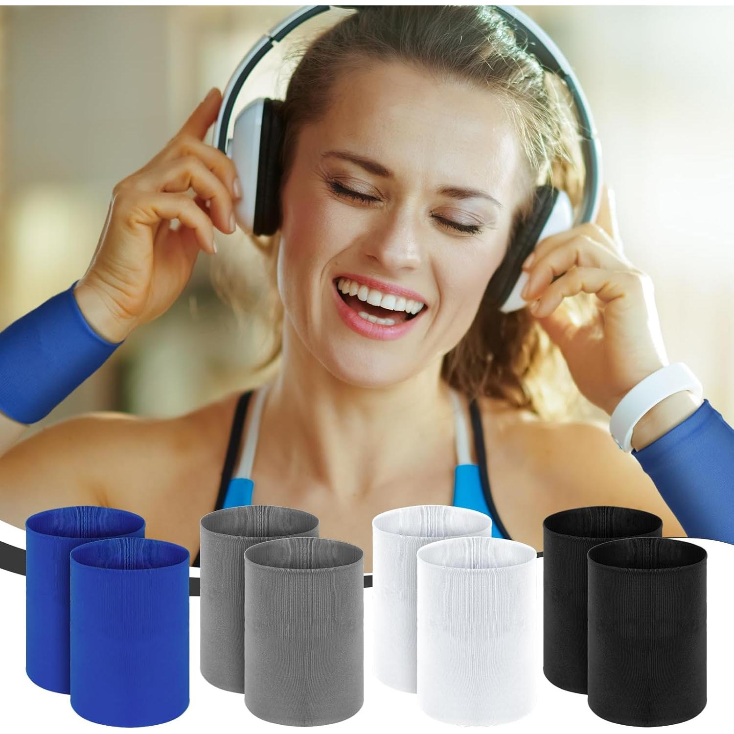 4 Pares de Muñequera Refrigerante Relaxgiant para Ejercicio