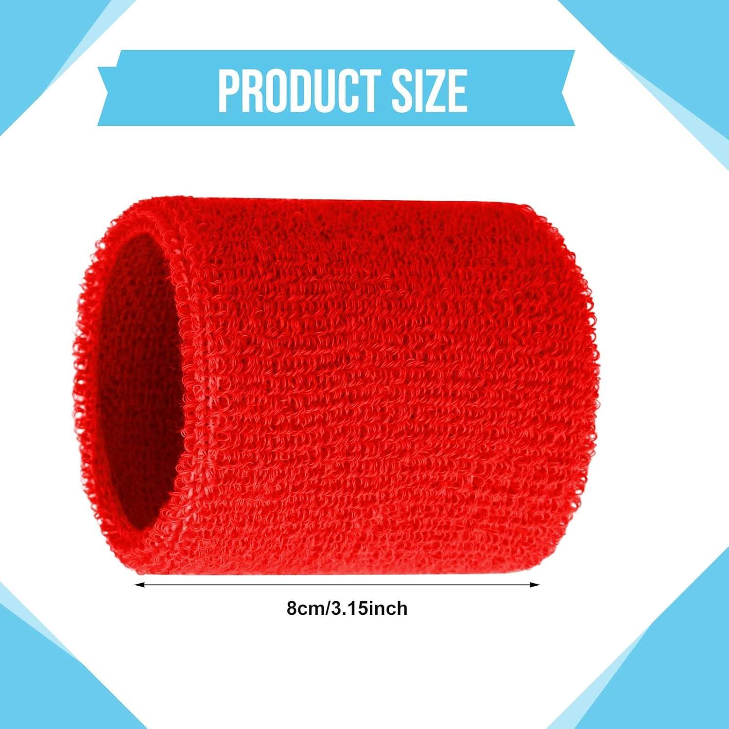 Muñequera de Algodón Sosation 100 Piezas Deportivas Unisex