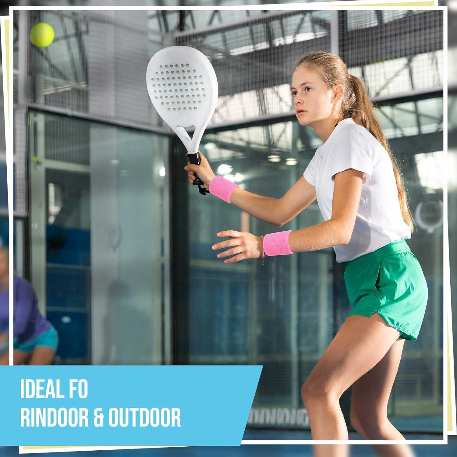 Muñequera de Algodón Sosation 100 Piezas Deportivas Unisex