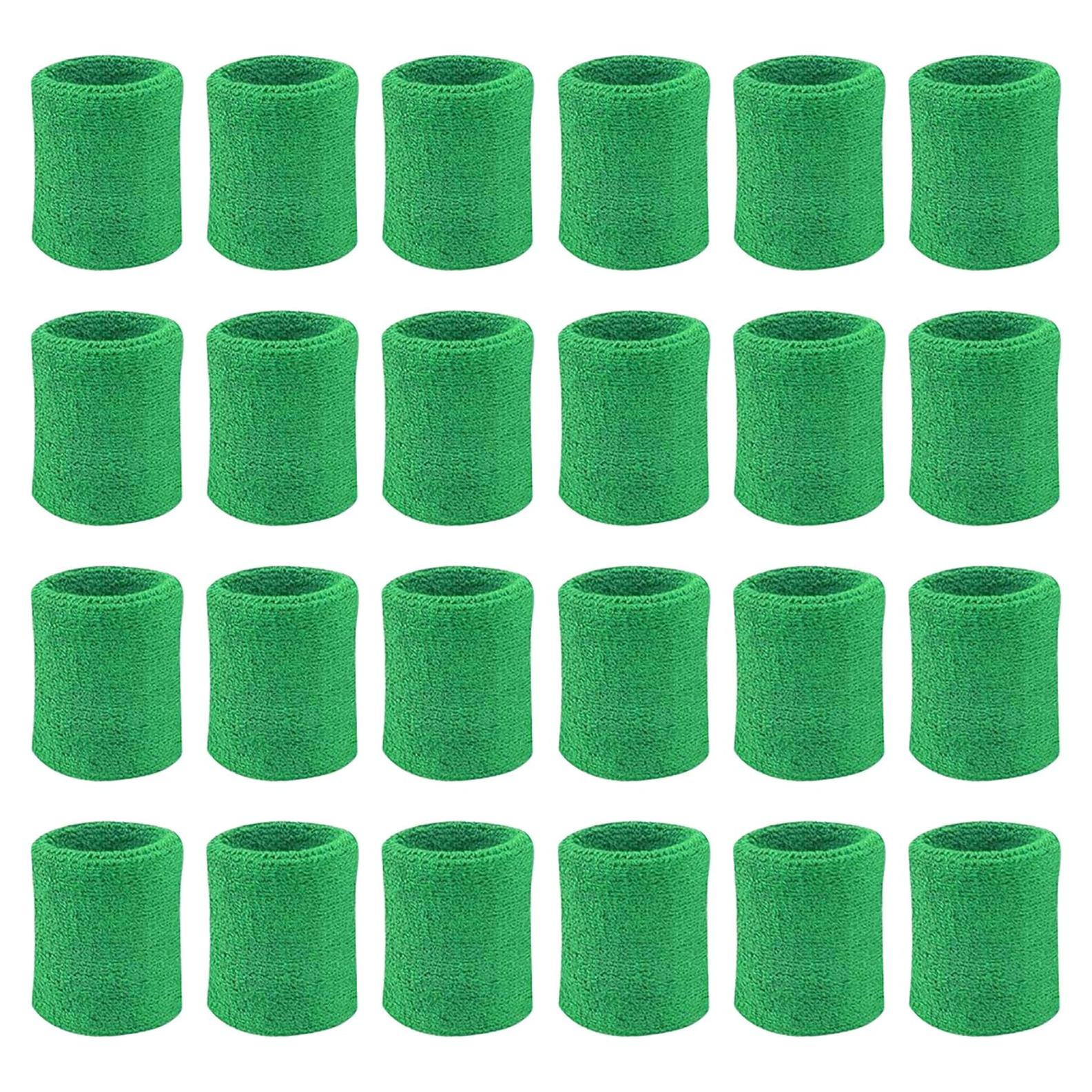 Banda de Sudor RilexAwhile Algodón Verde 12 Pares