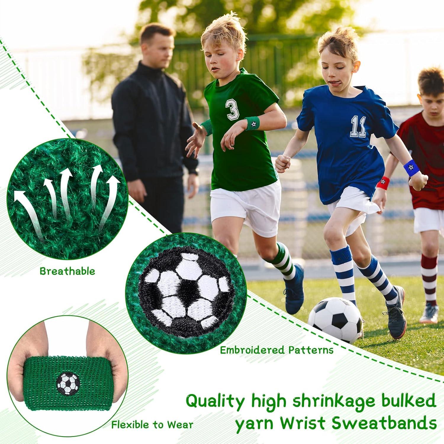 Muñequera Deportiva para Niños Zomiboo 24 Piezas Estilo Fútbol