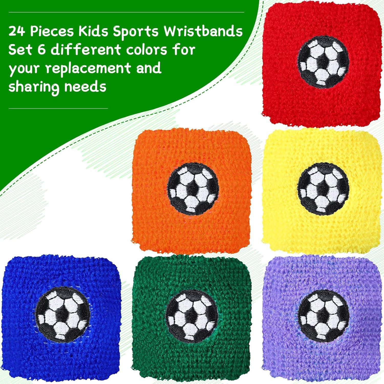 Muñequera Deportiva para Niños Zomiboo 24 Piezas Estilo Fútbol