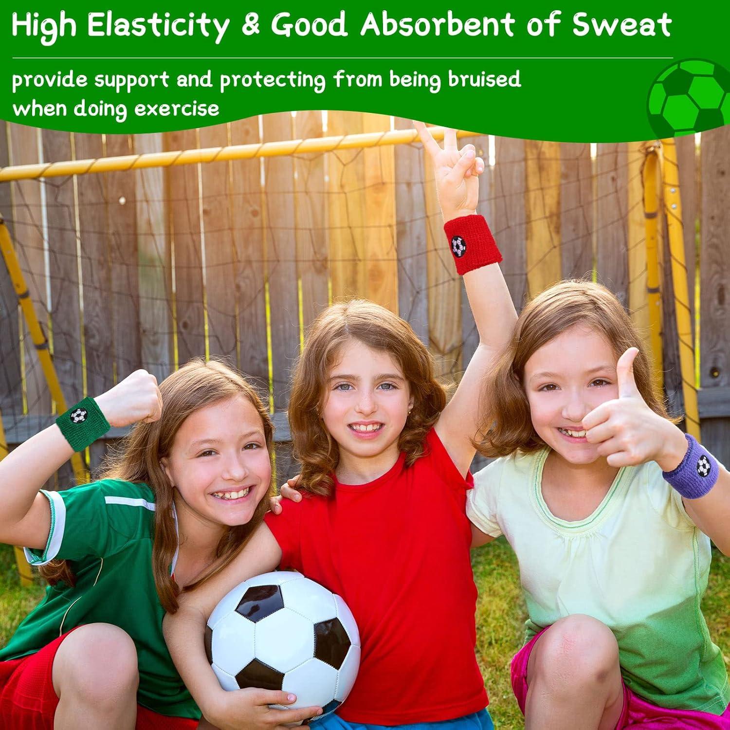 Muñequera Deportiva para Niños Zomiboo 24 Piezas Estilo Fútbol