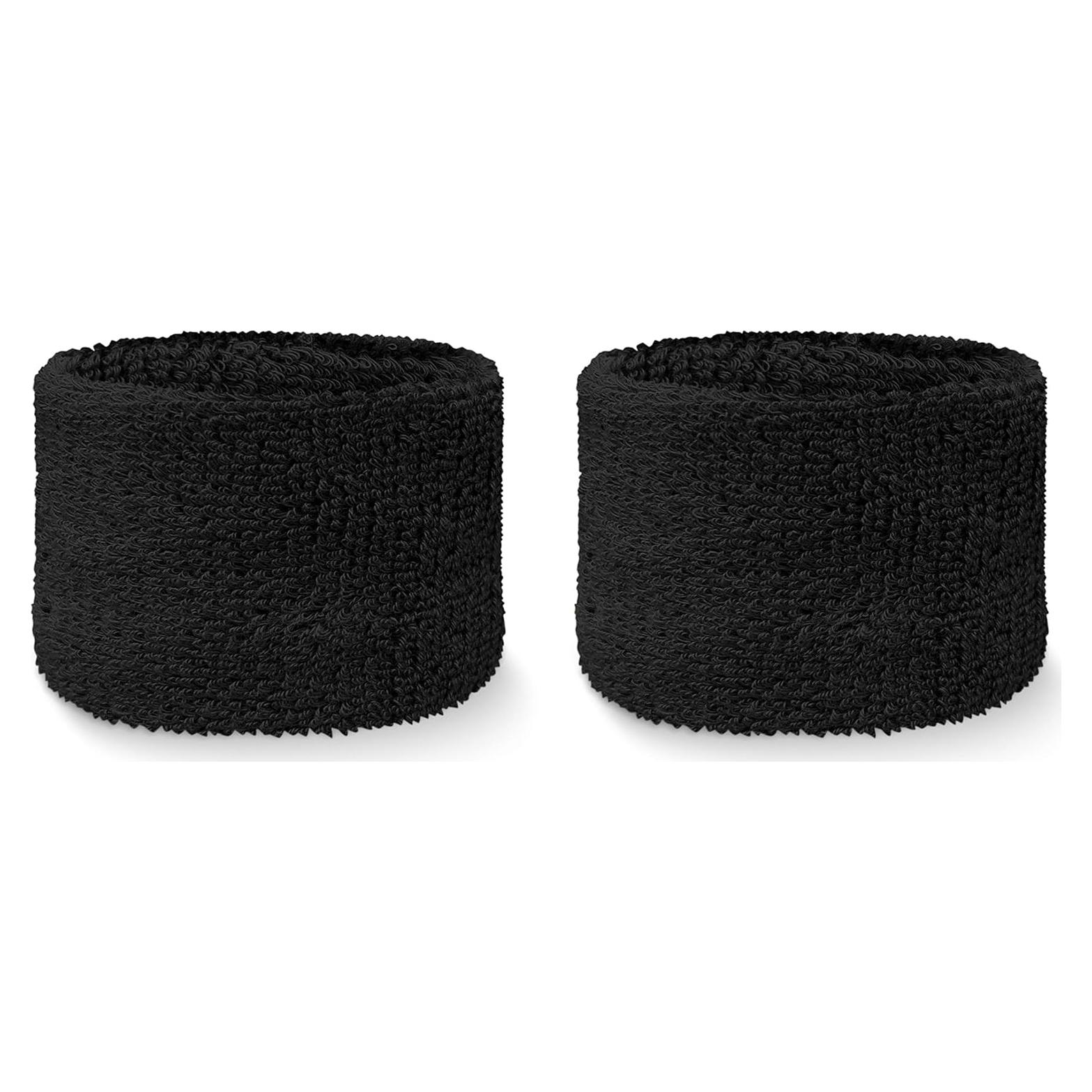 Banda de Sudor para Muñeca COUVER - Algodón Absorbente (1 par)