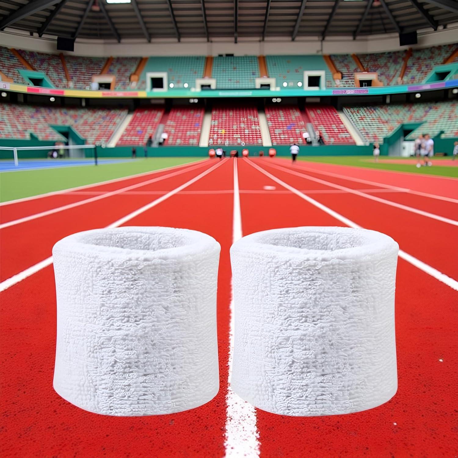 Muñequera Deportiva Juroicessry - 2 Pcs Absorbentes Unisex