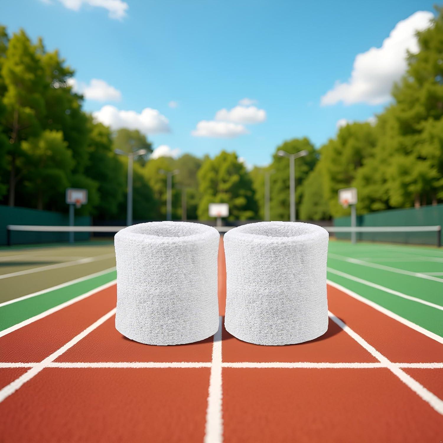 Muñequera Deportiva Juroicessry - 2 Pcs Absorbentes Unisex