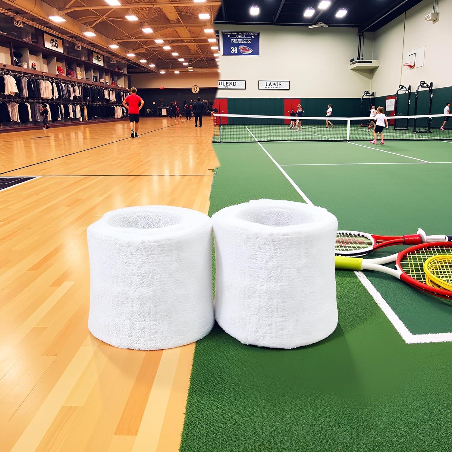 Muñequera Deportiva Juroicessry - 2 Pcs Absorbentes Unisex