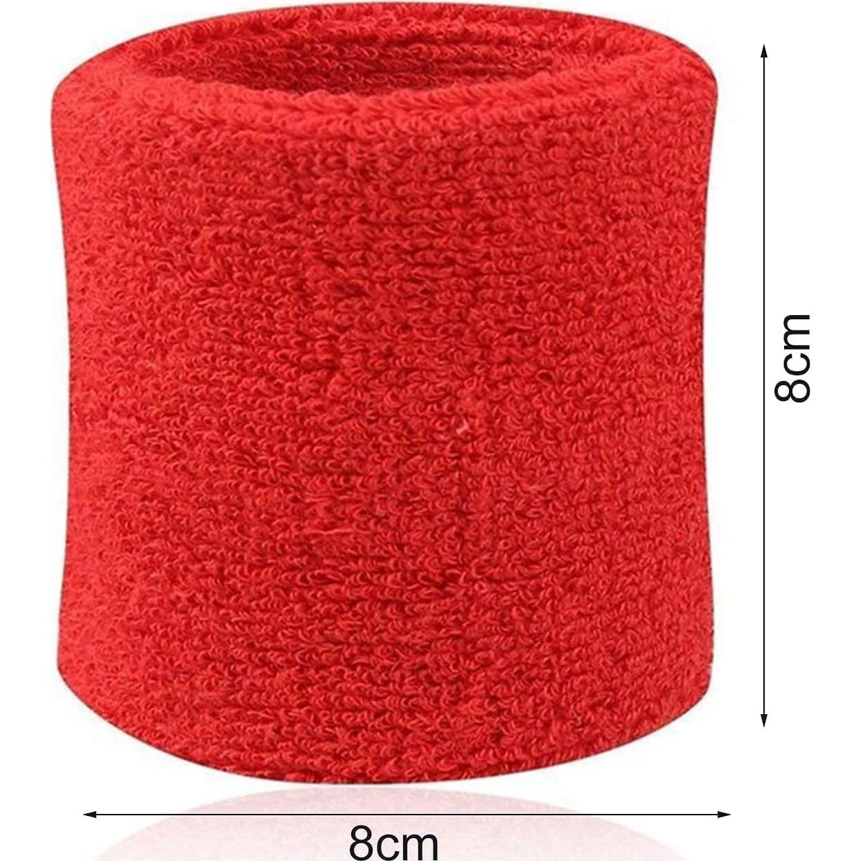 Muñequera Deportiva Juroicessry - 2 Pcs Absorbentes Unisex