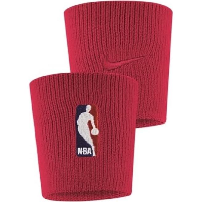 Banda para la muñeca NBA Nike Dri-Fit Rojo Universidad