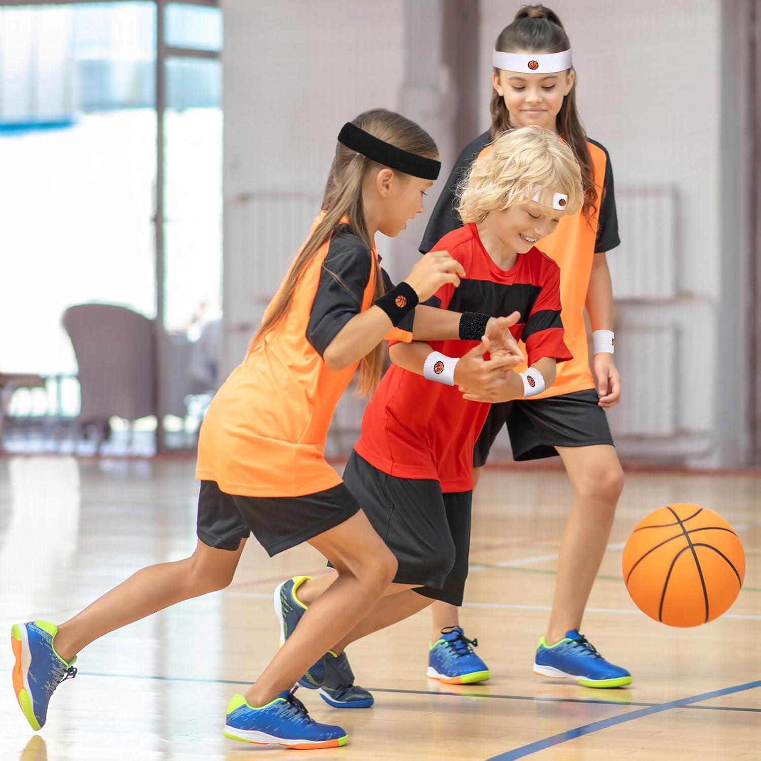 Juego de 6 Piezas Muñequera y Diadema Daifunli Baloncesto