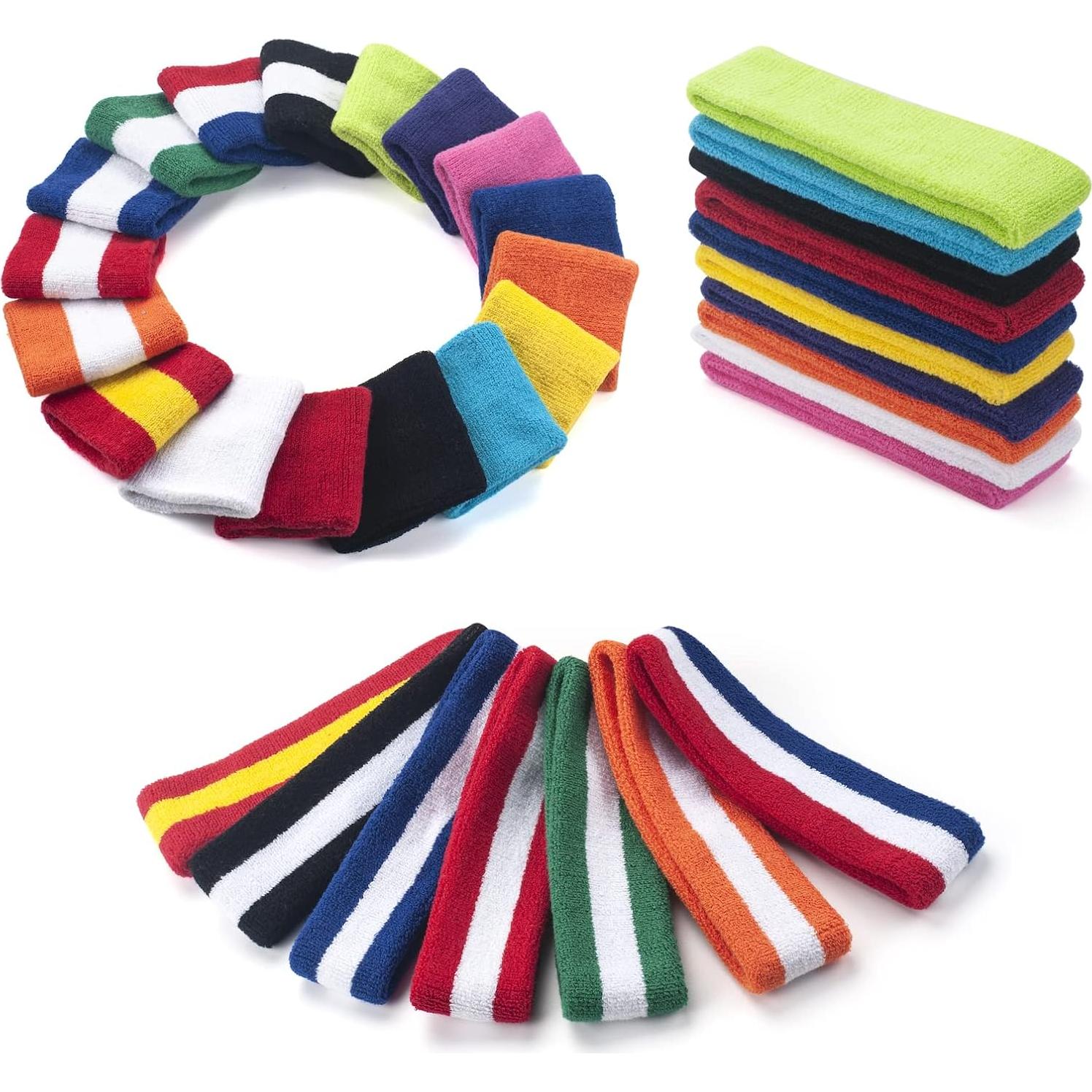 Conjunto de Diadema y Muñequera de Sudor FACATH - Algodón