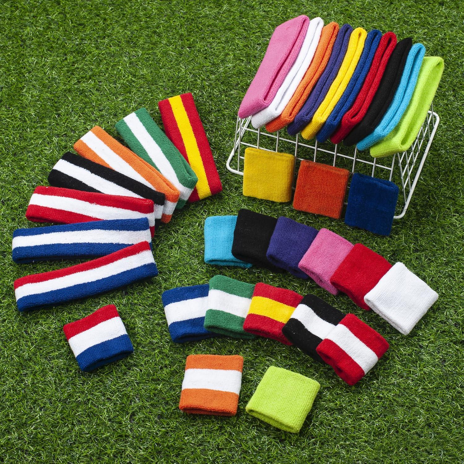 Conjunto de Diadema y Muñequera de Sudor FACATH - Algodón