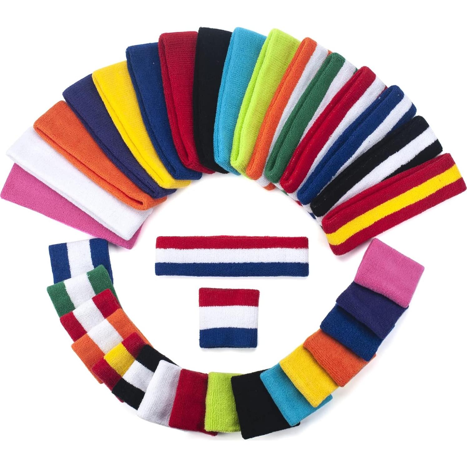Conjunto de Diadema y Muñequera de Sudor FACATH - Algodón