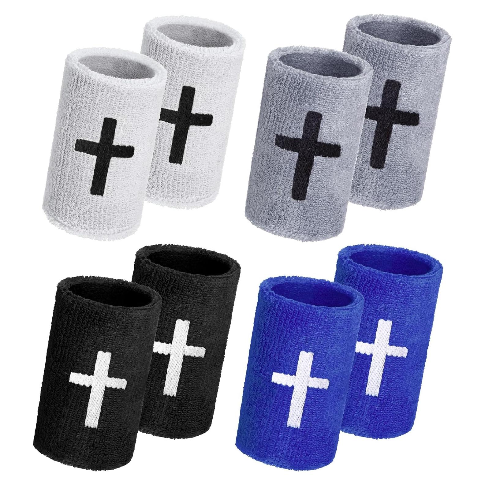 4 Muñequera Deportiva Shyyween LOO0072 Absorbente Sudor