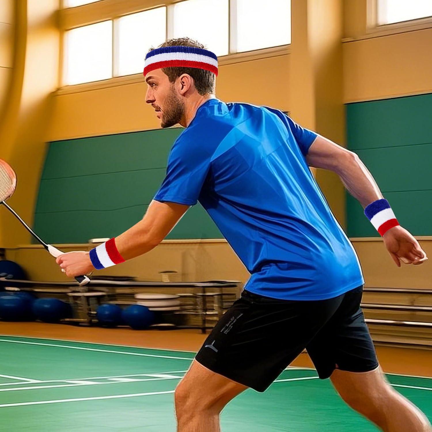 Conjunto de Muñequera y Banda Deportiva Haakong - Unisex