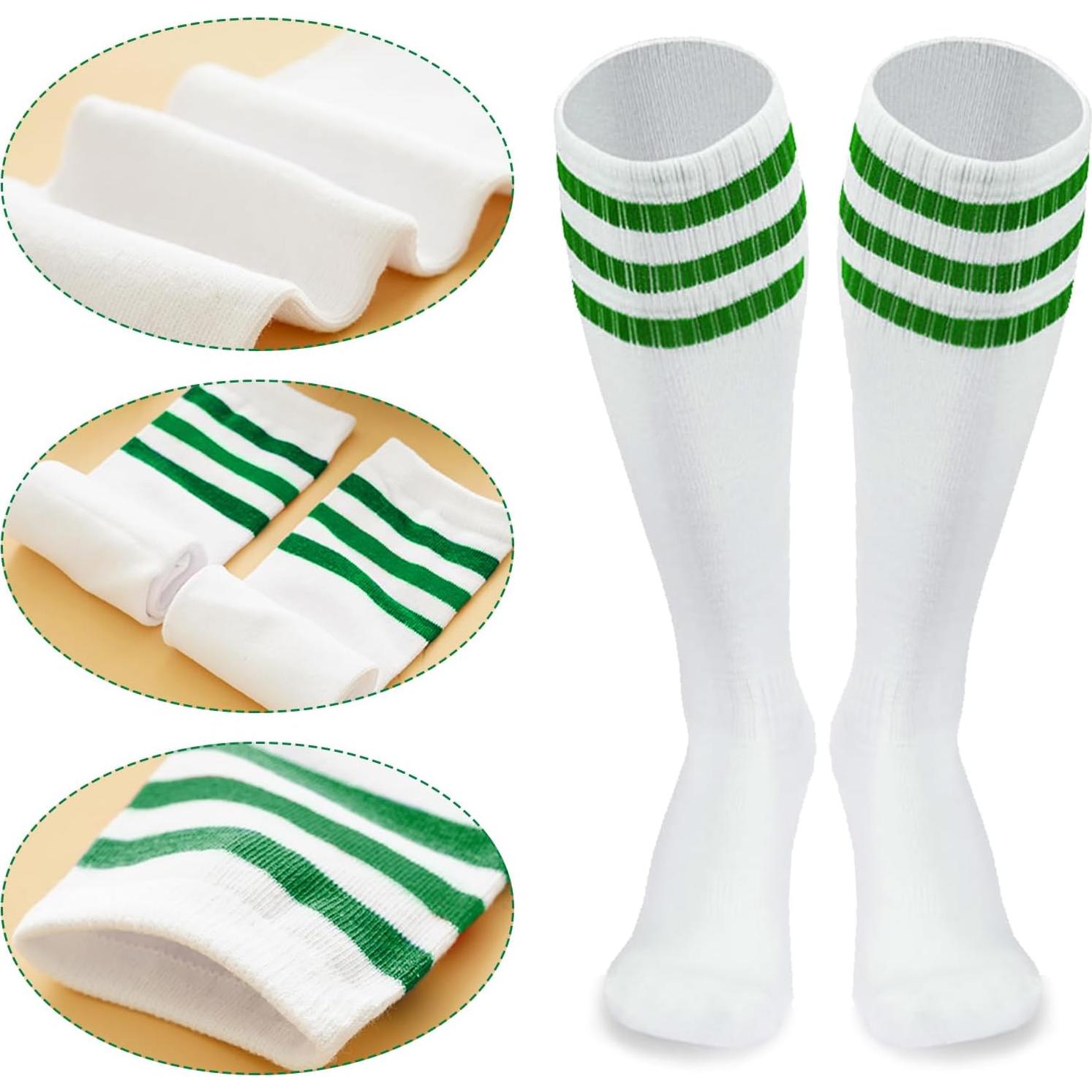 Conjunto de 10 Piezas Muñequera y Calcetines Rayas BHUCUTU