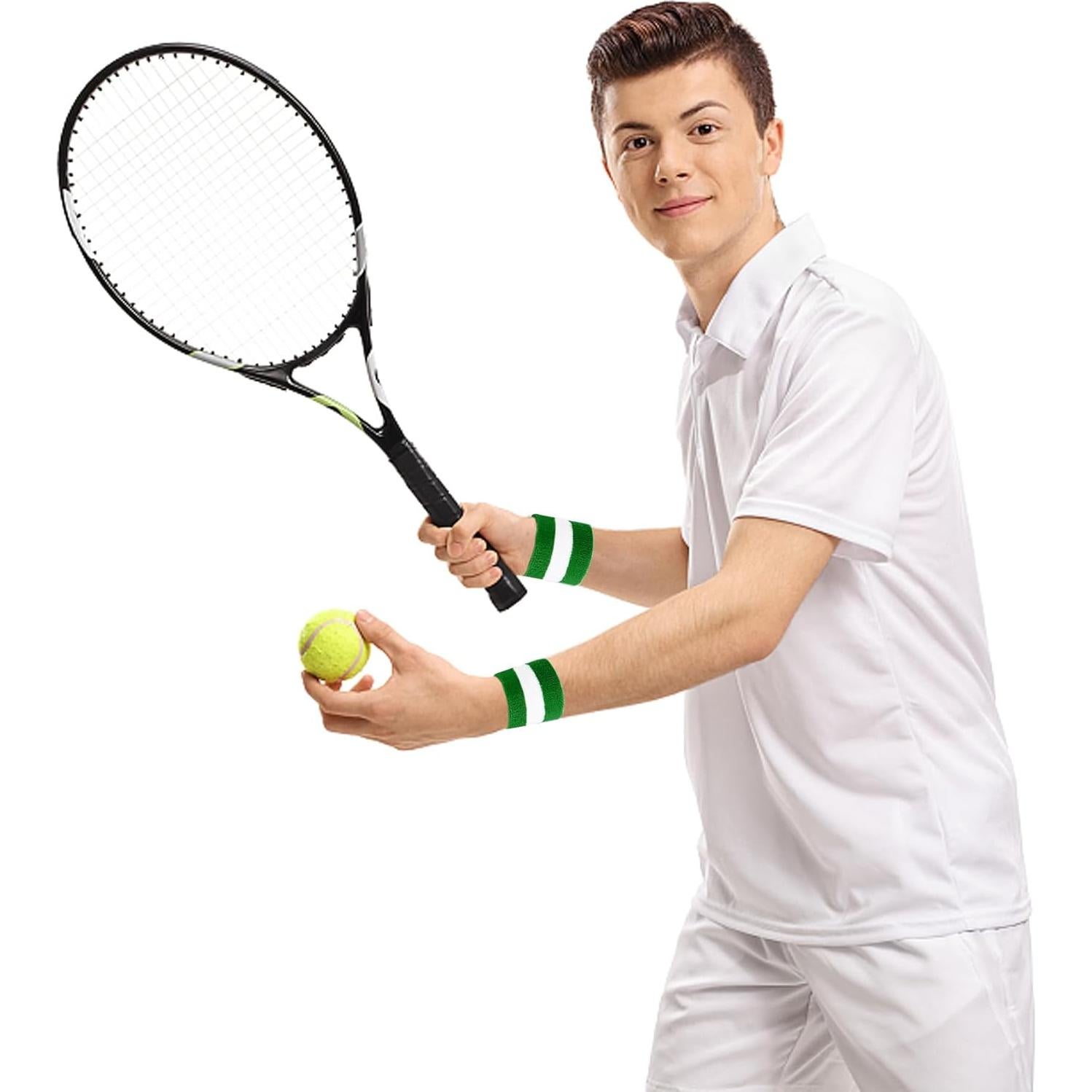 Conjunto de 10 Piezas Muñequera y Calcetines Rayas BHUCUTU