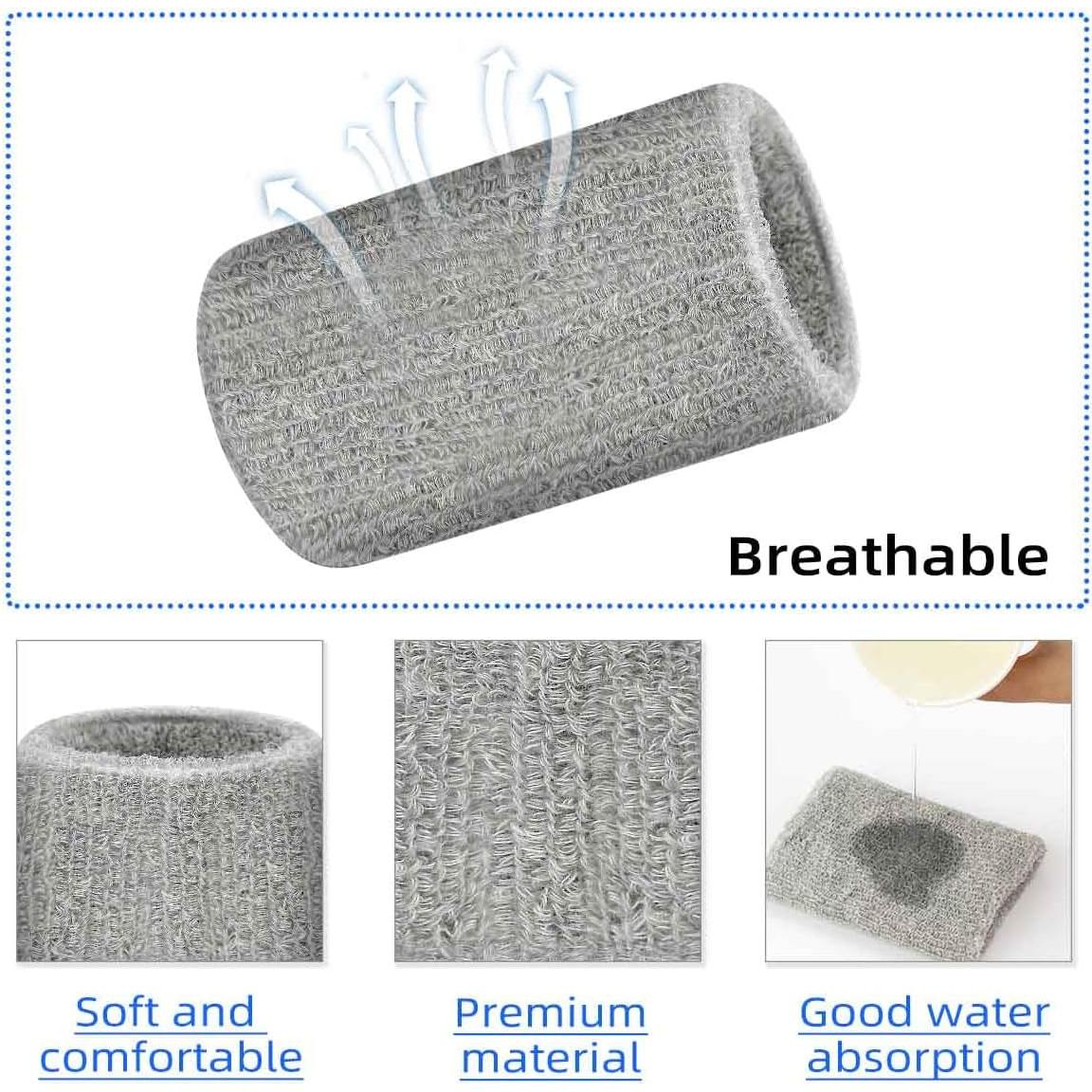 Muñequera de Sudor TKYPZY - 3 Piezas para Deportes Unisex