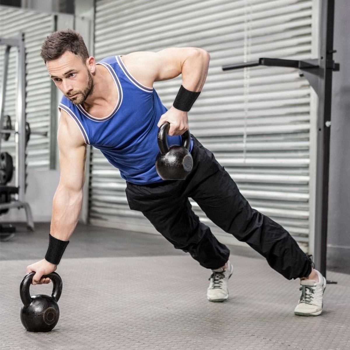 Muñequera de Sudor TKYPZY - 3 Piezas para Deportes Unisex