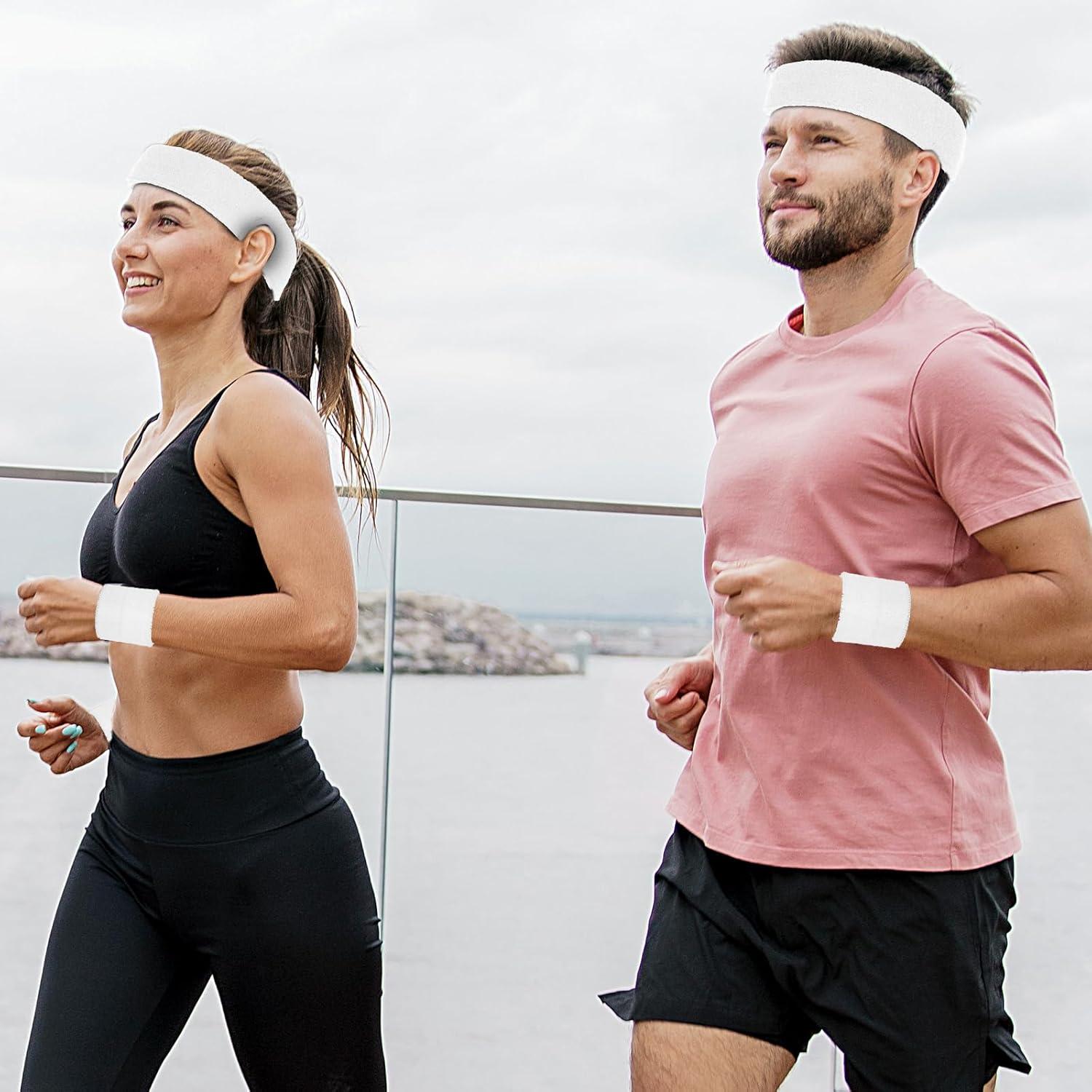 Juego de 6 Bandas para Sudor AOZUO - Cabeza y Muñequera