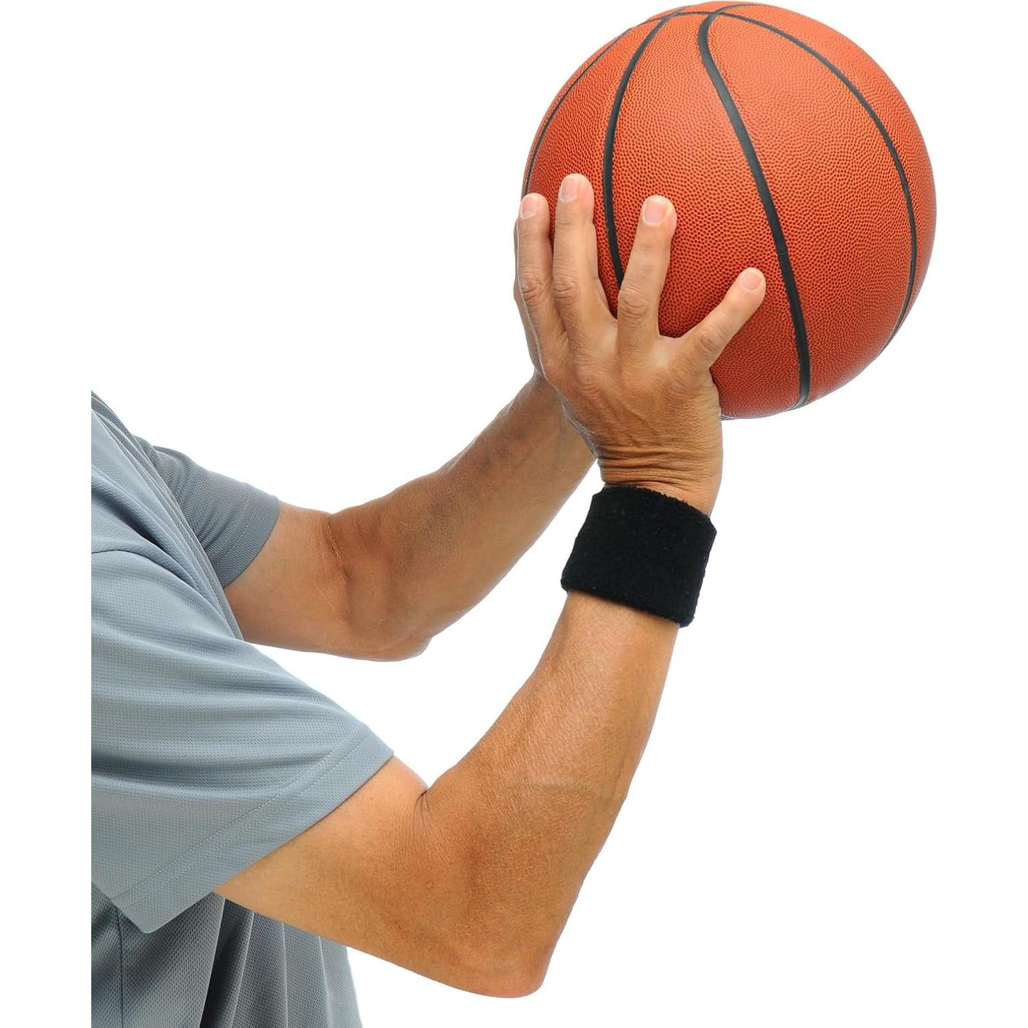 Muñequera Deportiva PATIKIL Algodón Toalla Verde 4 Piezas