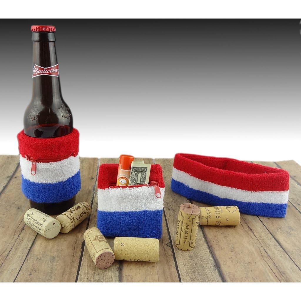 Conjunto de bandas para la cabeza y muñequeras Funny Guy Mugs