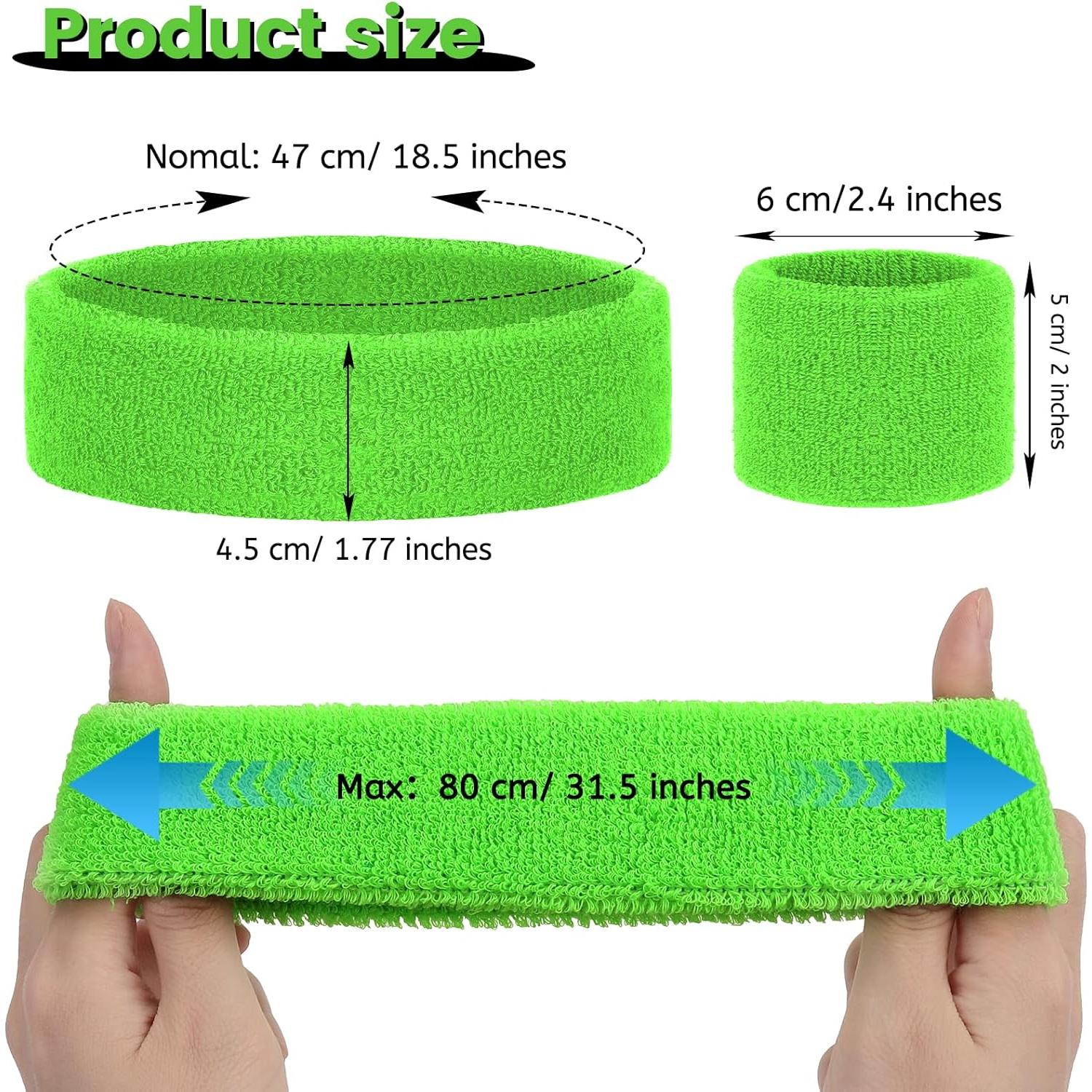 Conjunto 18 Pcs Muñequera y Banda Cabeza Samoyee Niños