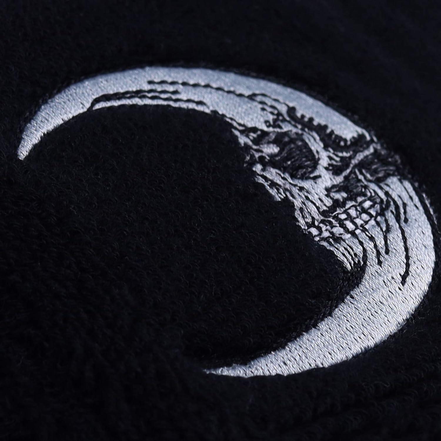 Banda de Sudor Bordada Express-Stickerei Biker Mond 8x8cm