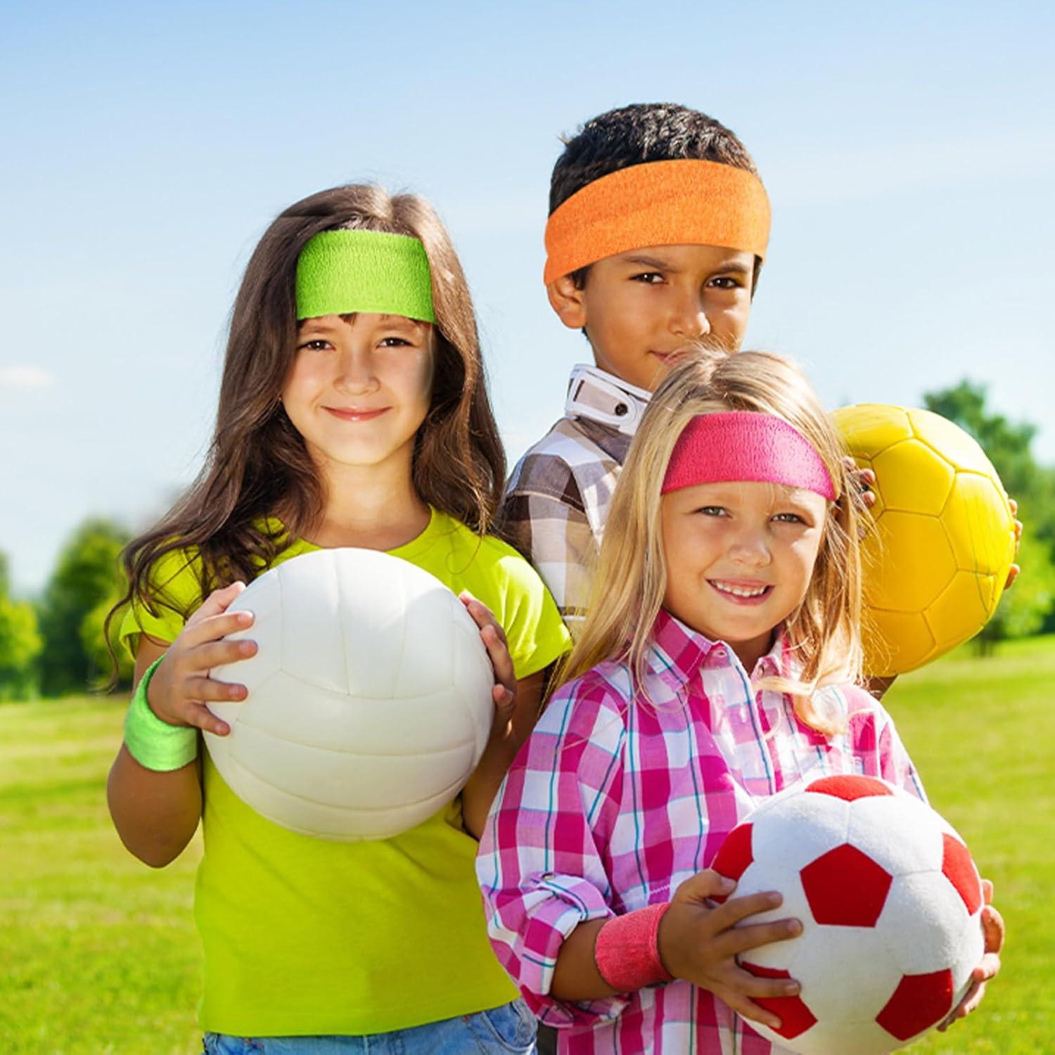 Conjunto de 18 Piezas Muñequera y Diadema Hungdao