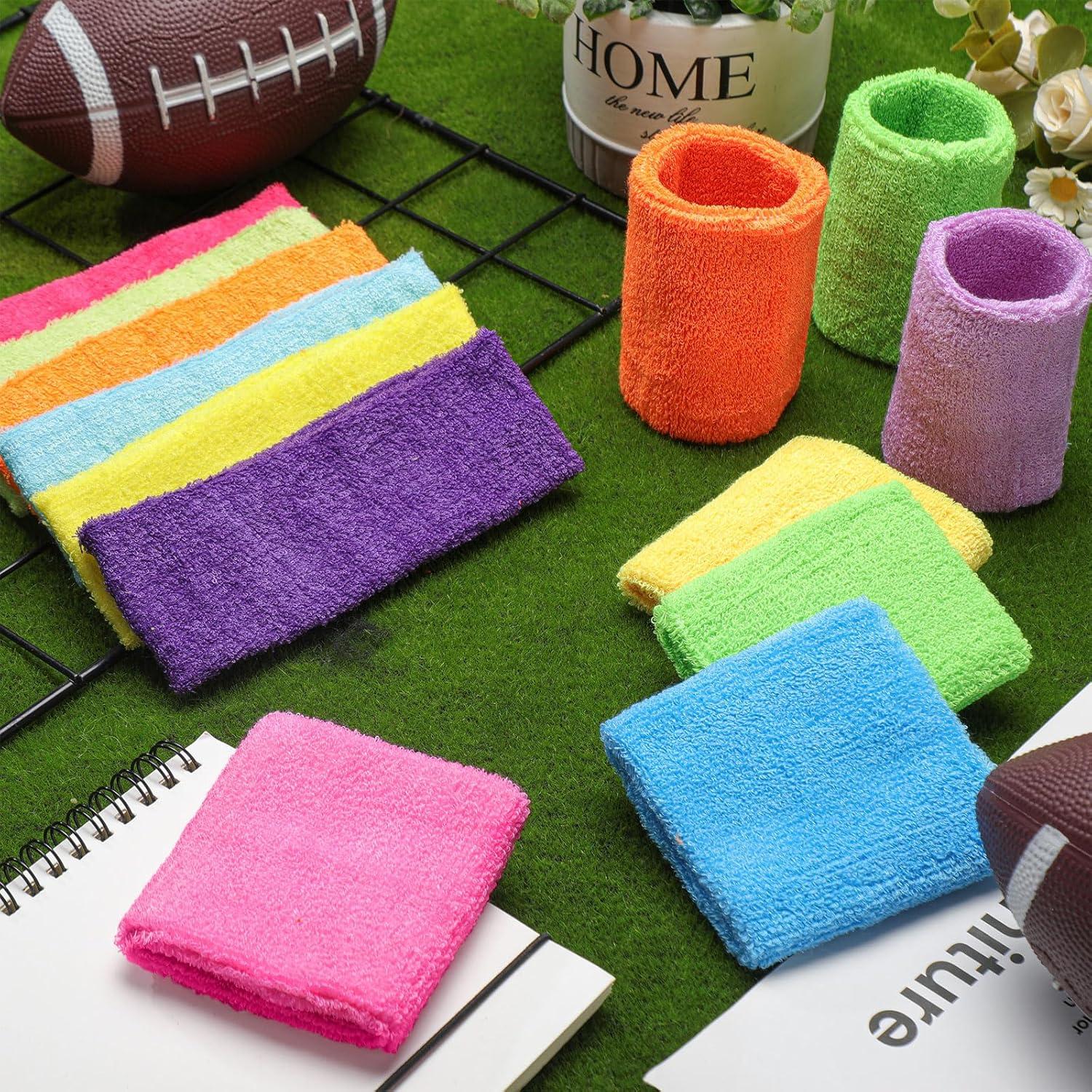 Conjunto de 18 Piezas Muñequera y Diadema Hungdao