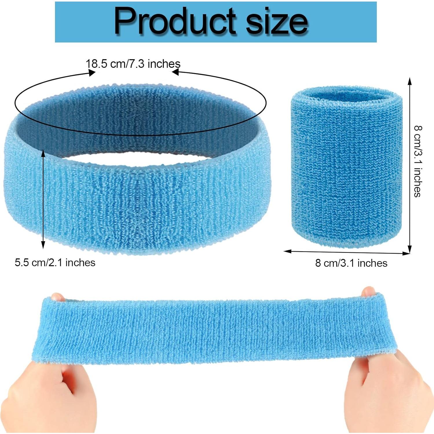 Conjunto 18 Piezas Muñequera y Diademas Ultrafun Colorido