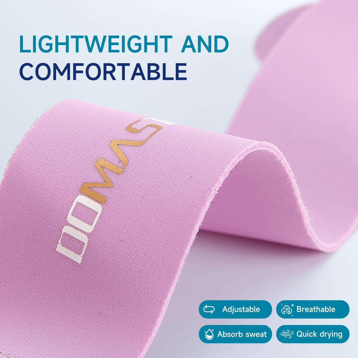 Soporte de Muñeca Domaste Violeta Derecha Unisex Transpirable