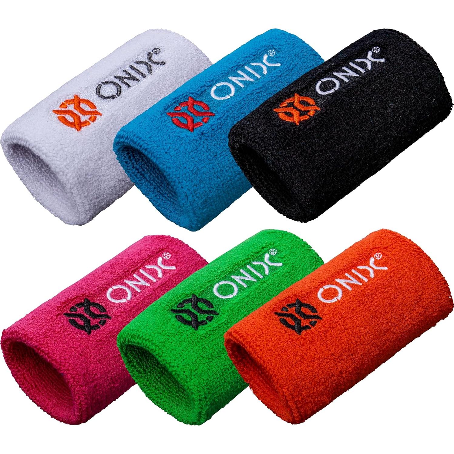 Brazaletes de Muñeca ONIX para Pickleball - Absorción de Sudor