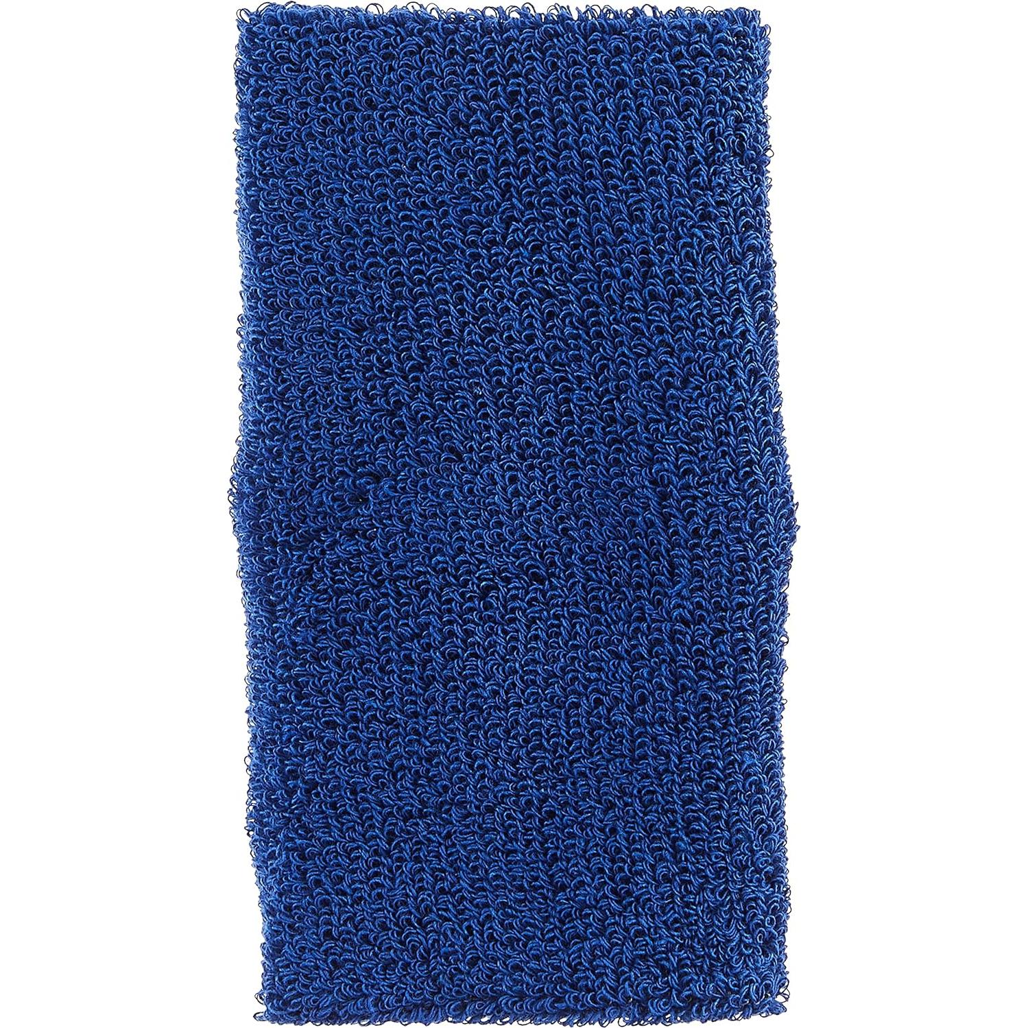 Toalla de Muñeca de Deporte Única 15.24 cm Azul (Paquete de 6)