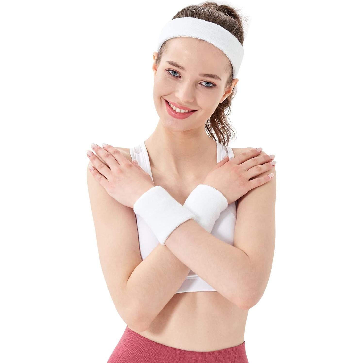 Muñequera Deportiva Mallofusa 10 Paquetes Absorbentes