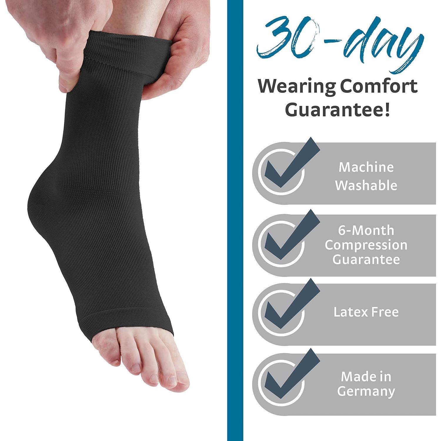 Soporte de Tobillo Medi Tejido Sin Costuras Beige M