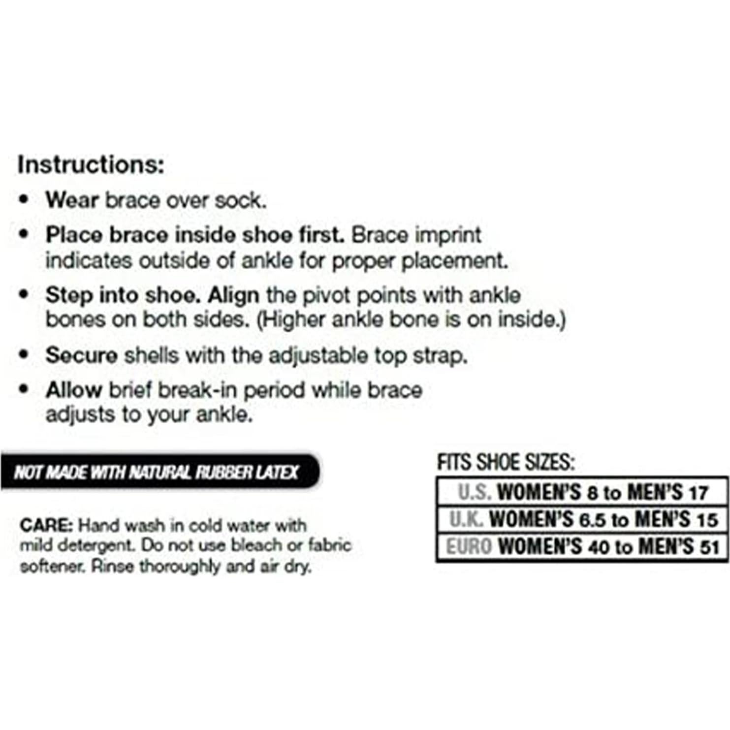 Soporte para Tobillo Mueller Sports Medicine Lite Unisex Blanco