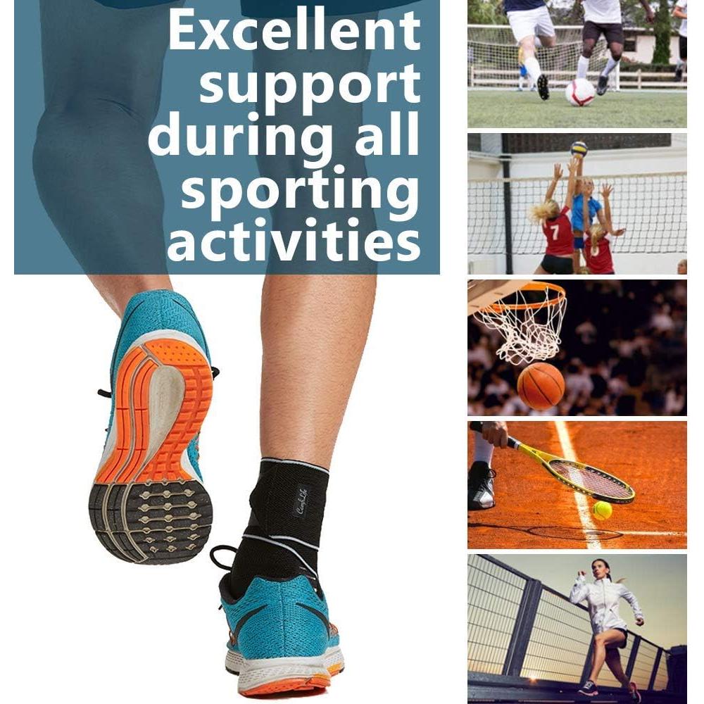 Faja para Tobillo ComfiLife Ajustable Unisex - Compresión y Soporte