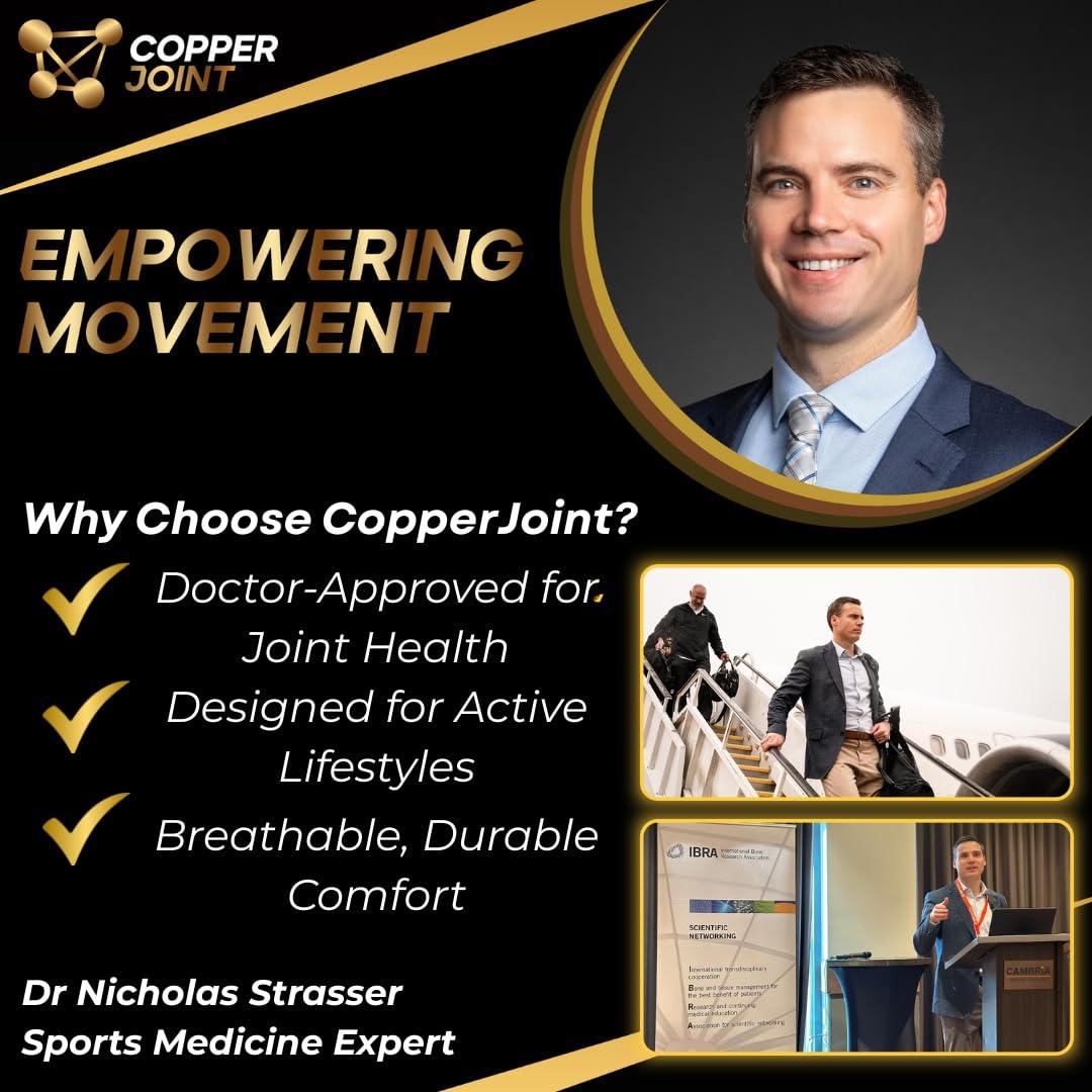 Soporte de Tobillo de Compresión Copperfit Grande Unisex