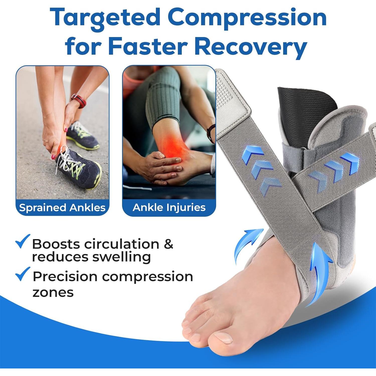 Férula Ajustable para Tobillo JFCHSK - Soporte Unisex para Lesiones